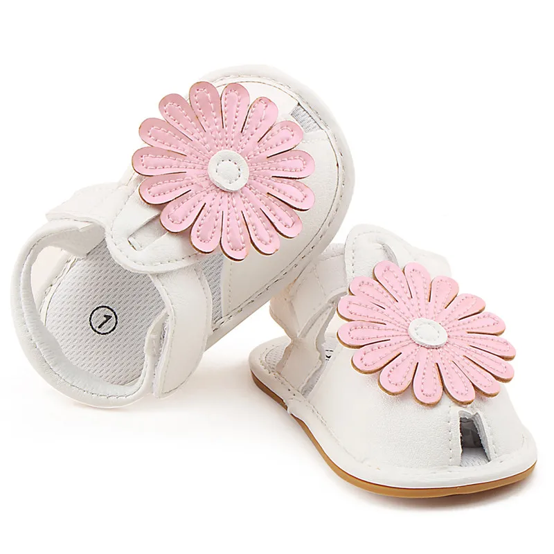 Новинка Лето 2018 дизайнерская большая детская обувь в цветочек на липучке