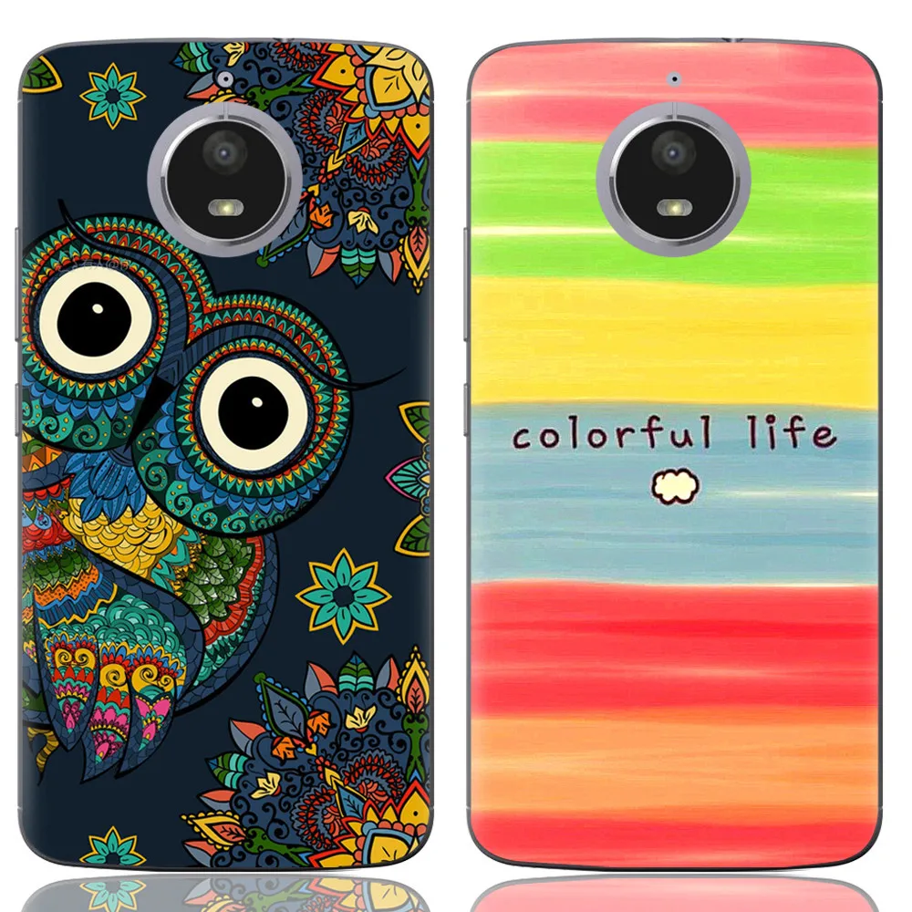 Мягкий силиконовый чехол для Motorola Moto E4 плюс Европа чехол-накладка телефона