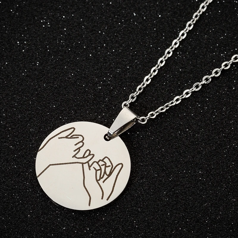 Yiustar мини элегантные милые жесты ожерелья женские ювелирные изделия колье