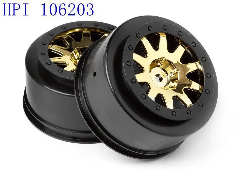 HPI Racing Blitz короткий грузовой автомобиль MK10 V2 матовое золото 4 5 мм офсетная 106203 1