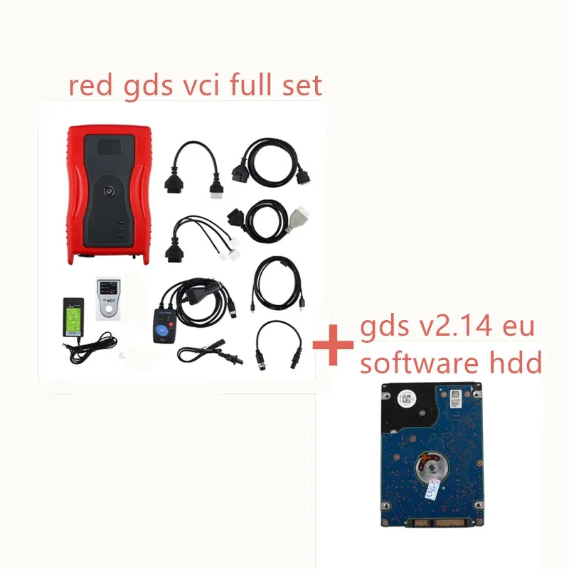 инструмент диагностики GDS VCI прошивки V2.14 OBD2 для ЕU Kia hyundai с модуль запуска записи