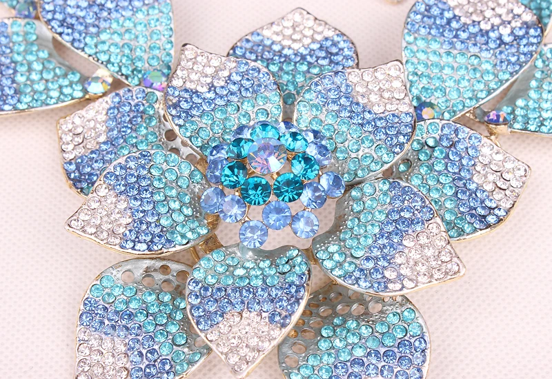 Великолепные комплекты ювелирных изделий для невесты набор свадебных украшений