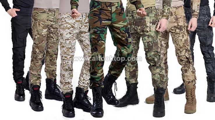 Армейская военная одежда Мультикам camo combat tactical Брюки для девочек Охота Одежда