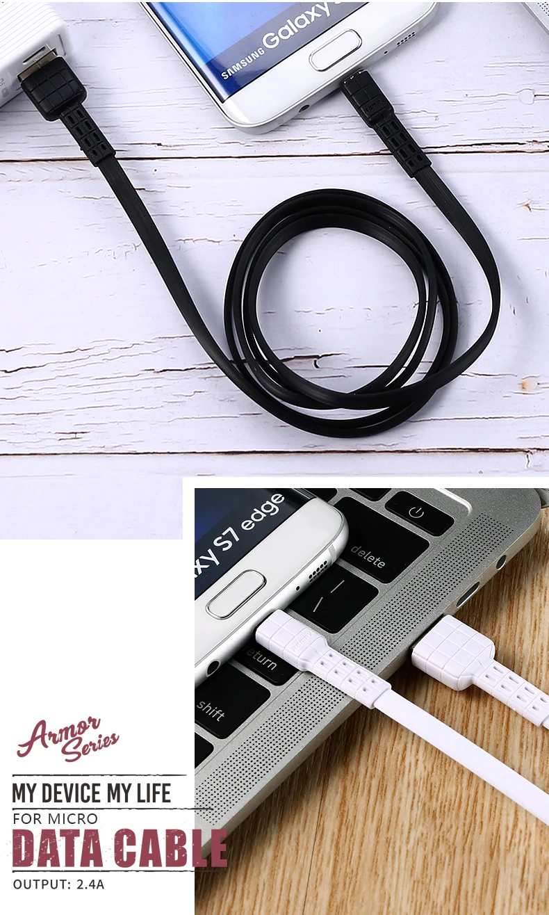Remax micro usb data sync кабель 5 V 2.4A зарядки для Xiaomi Redmi Note 4x samsung Android шнур usb зарядное устройство для мобильного телефона