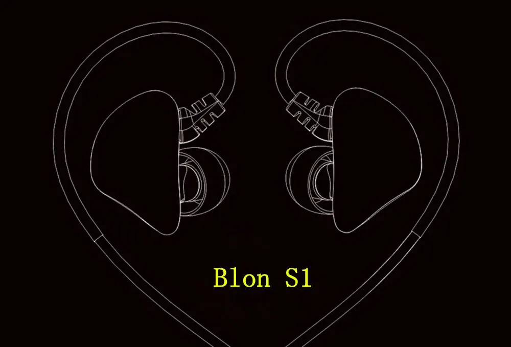 BLON S1 3,5 мм наушники вкладыши BA с DD BOSSHiFi S1 уравновешенного якоря в ухо наушник из серии "сделай сам" спортивные наушники