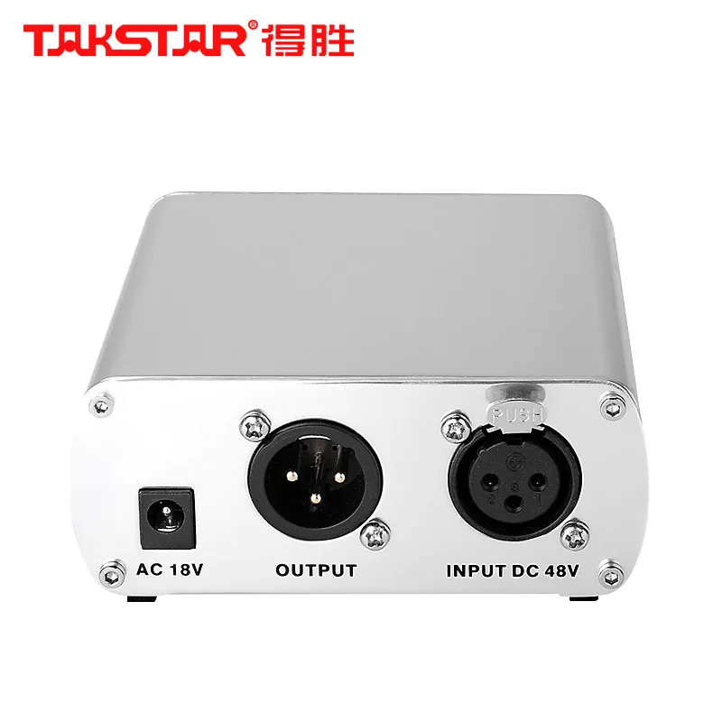 Новинка зарядное устройство Takstar SM 8B 48В блок питания конденсаторный микрофон для