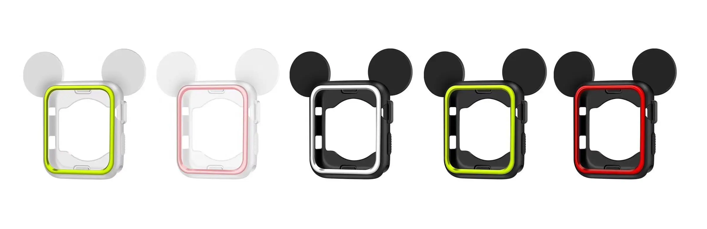 new bumper Silicone Cover Frame Soft Rubber Case For Apple Watch cover iwatch 3/2/1 38mm 42MM | Наручные часы