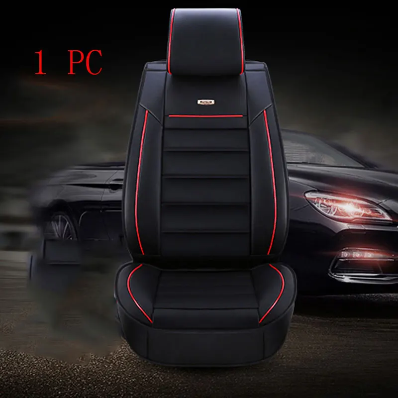 black 1pieces Чехол для сидения автомобиля чехлы интерьерные аксессуары из нержавеющей стали, аксессуары для vw volkswagen Arteon гол Гольф вариант в возрасте 1, 2, 3, 4, 5, 6, 7, mk1 mk2 mk3 mk4 mk5 mk6 mk7 - Название цвета: black 1pieces
