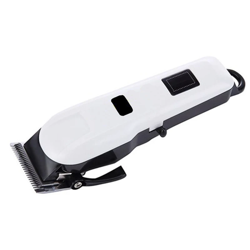 LCD screen hair clipper salon cordless trimmer men beard electric cutter adjustable cutting machine haircut kit | Бытовая техника