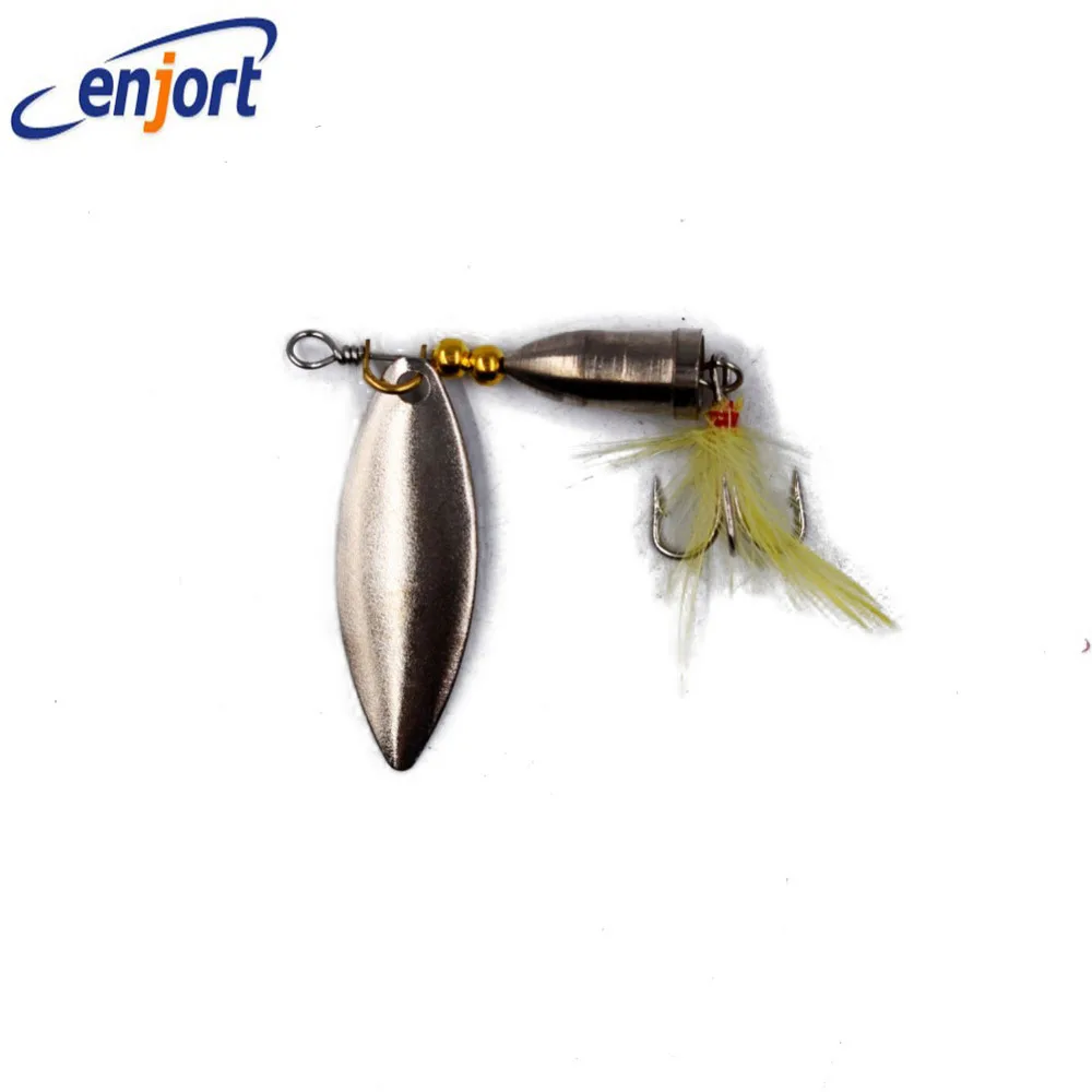 Enjort рыболовные приманки 6 3 г-6 # крючки Вертлюг воблер искусственная приманка