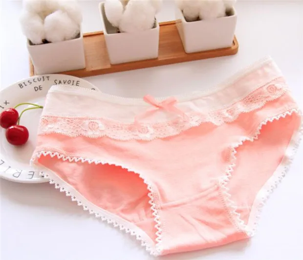 5 шт./лот детское хлопковое нижнее белье трусы для девочек однотонные Короткие с