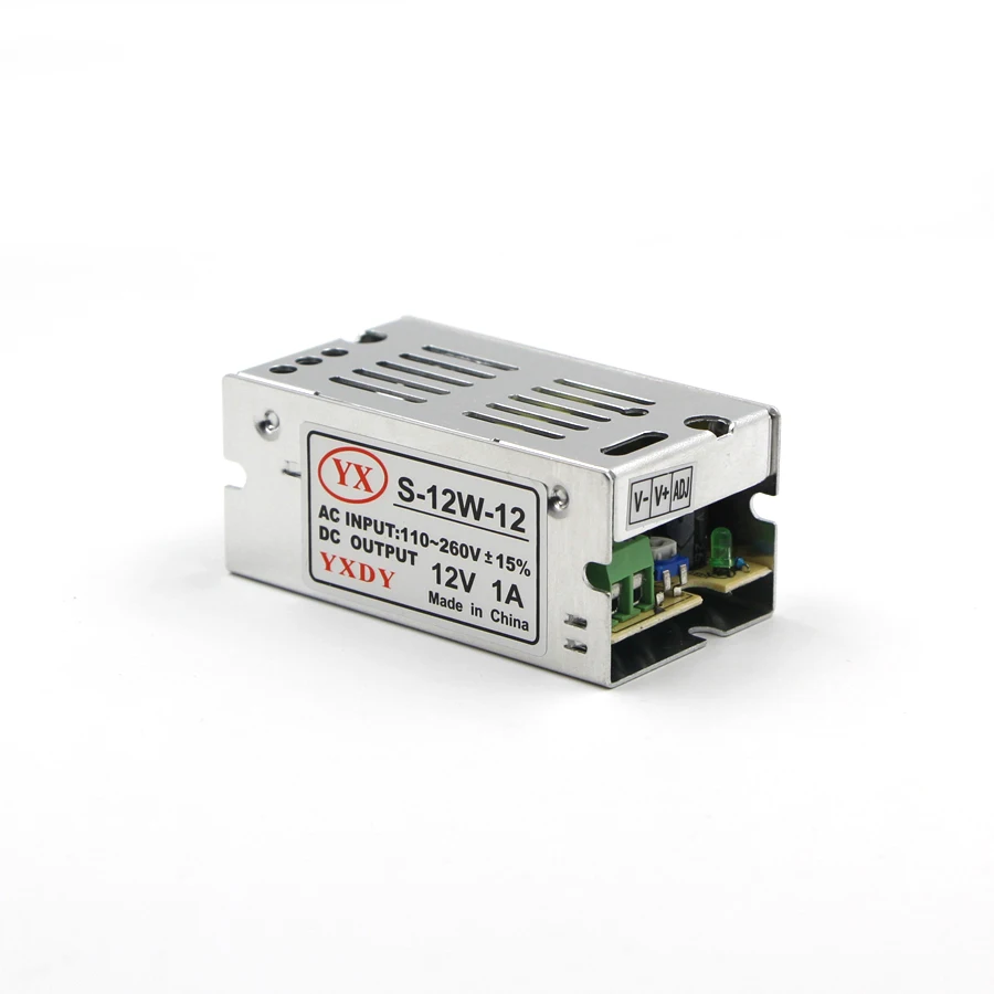 Блок питания светодиодной ленты AC 110V 220V DC 5V 12V 24V адаптер драйвера переключения 1A 5A