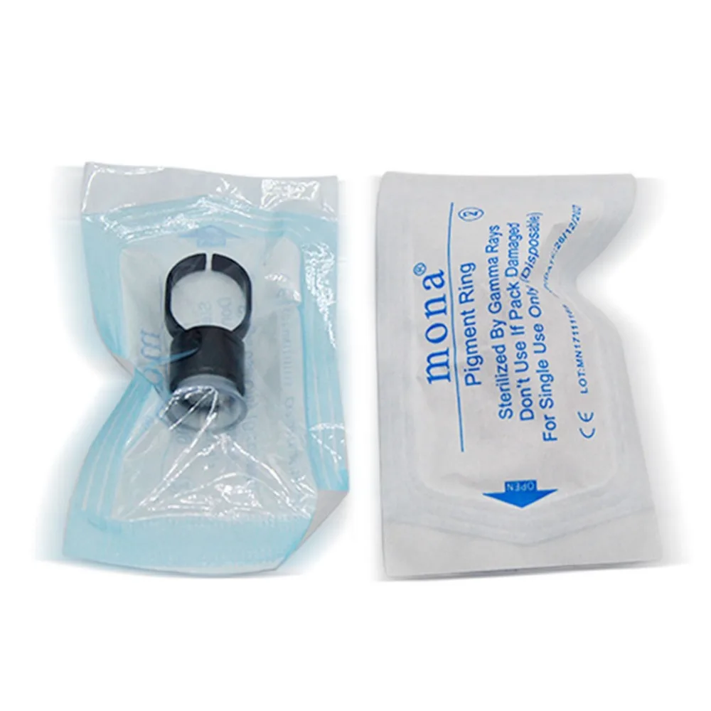 100 шт. колпачки для татуировок с губкой|Аксессуары татуажа| |