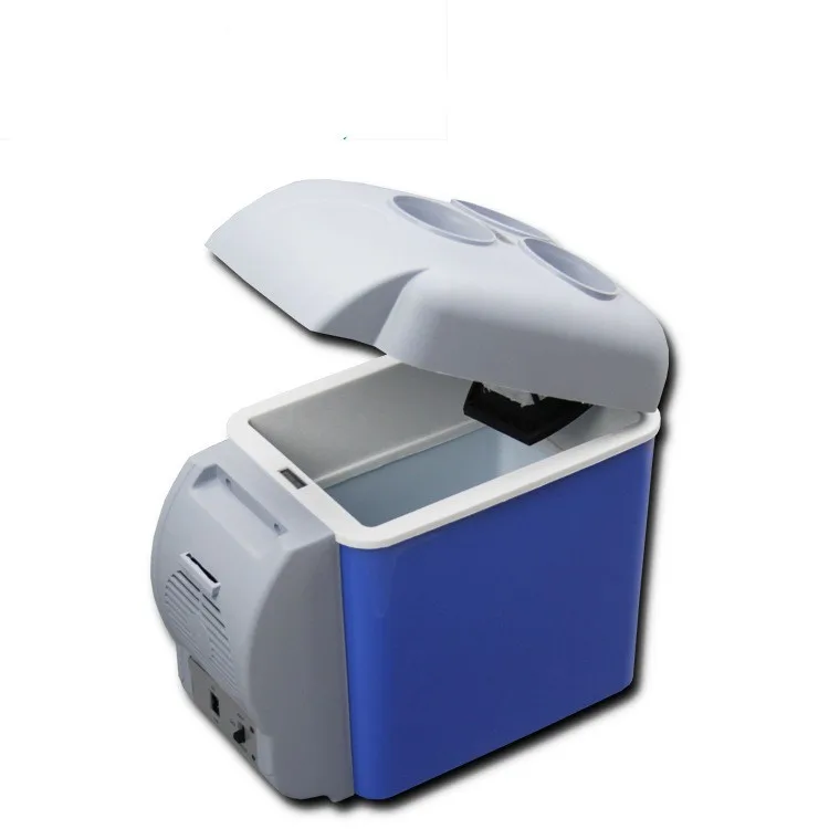 Мини холодильник для автомобиля 12 В 7 5 литра семейный автомобиль с горячими