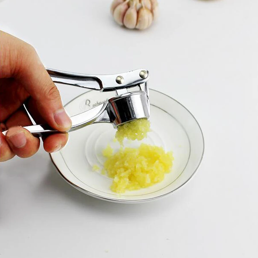 Горячий кухонный инструмент из нержавеющей стали дробилка сплава чеснок пресс