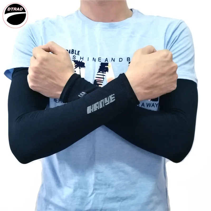 Унисекс Ice Шелковый рука рукав УФ солнцезащитный крем летом все автомобили