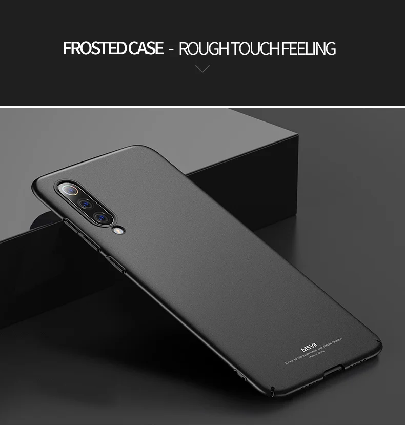 Чехол для Xiaomi Mi 9 SE, Msvii, Роскошный чехол для Xiaomi Mi9, ультра тонкий чехол из поликарбоната с эффектом потертости, задняя крышка для mi9 mi 9, исследуемые мировые чехлы