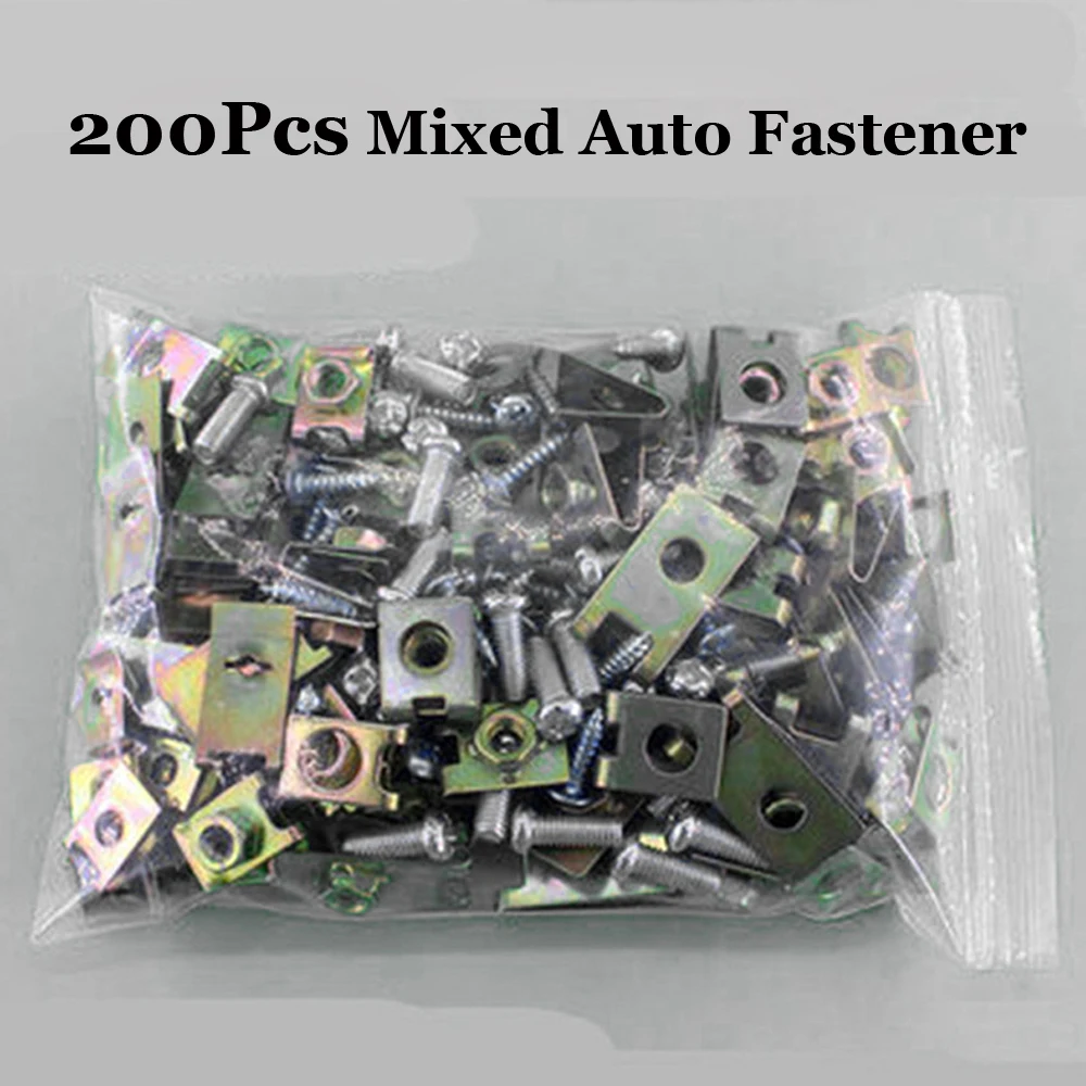 Крепеж для кузова автомобиля u образная прокладка зажим двери фиксированный винт