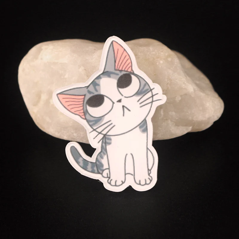 1 Кошка Собака слон Kawaii мультфильм Животные акриловые значки брошь значки рюкзак «сделай сам» Значки на одежду значок булавки аксессуары - Цвет: 1
