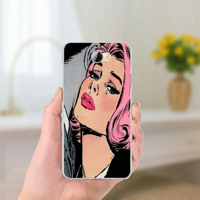 Soft TPU Phone Cases for Huawei P8 P9 P10 P20 Mate 10 Pro Y5 Y6 Y3 II Y7 Honor 6X 9 Lite Shell Cry Control Halsey Pop Art | Мобильные
