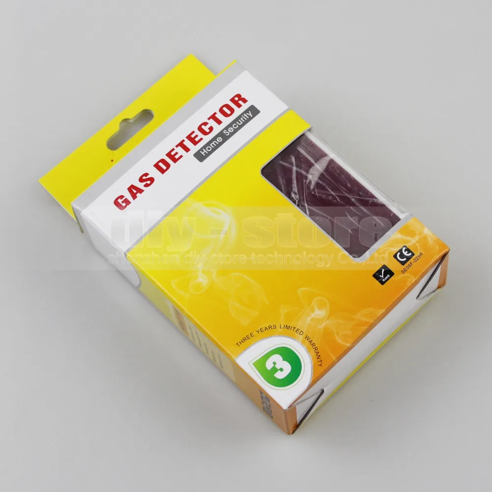 DIYSEUCR QG-02 беспроводной газовый датчик для нашей домашней сигнализации домашняя