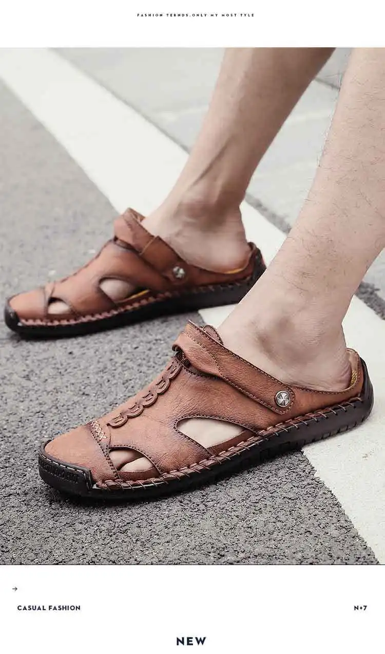 Мужские сандалии из микрофибры; Zapatos; мужские часы; мужские сандалии; Летние противоскользящие мужские туфли; мужские пляжные сандалии; большие размеры 48