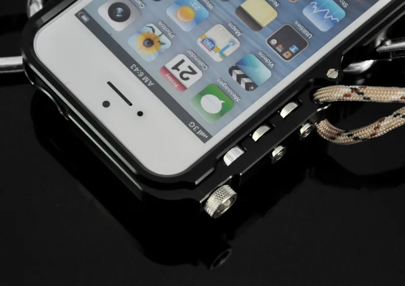 Роскошный металлический бампер для iphone 7 чехол, чехол для iphone 6 6 S 6 S 7 Plus 5 5S SE 4 4S алюминиевый чехол для iphone 7 capinha