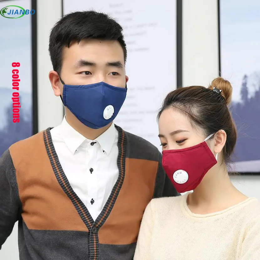 Pm 2,5 маска против загрязнения респиратор Моющиеся Многоразовые маски хлопок унисекс рот муфта для аллергии/астмы/Путешествия/Велоспорт