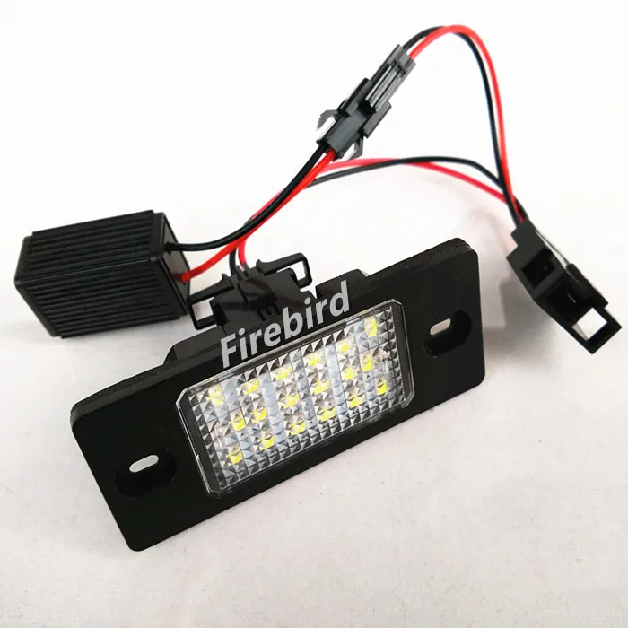 

2 x CANBUS auto LED license plate lamp CE signal lights error free for Cayenne Tiguan Golf 5 Passat 5D cars