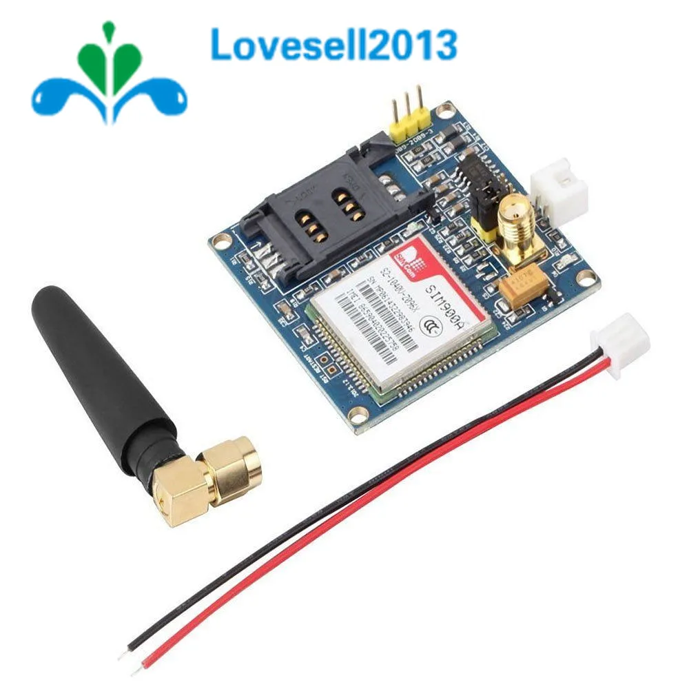 

1PCS SIM900A 1800/1900 MHz Wireless Extension Module GSM GPRS Board + Antenna