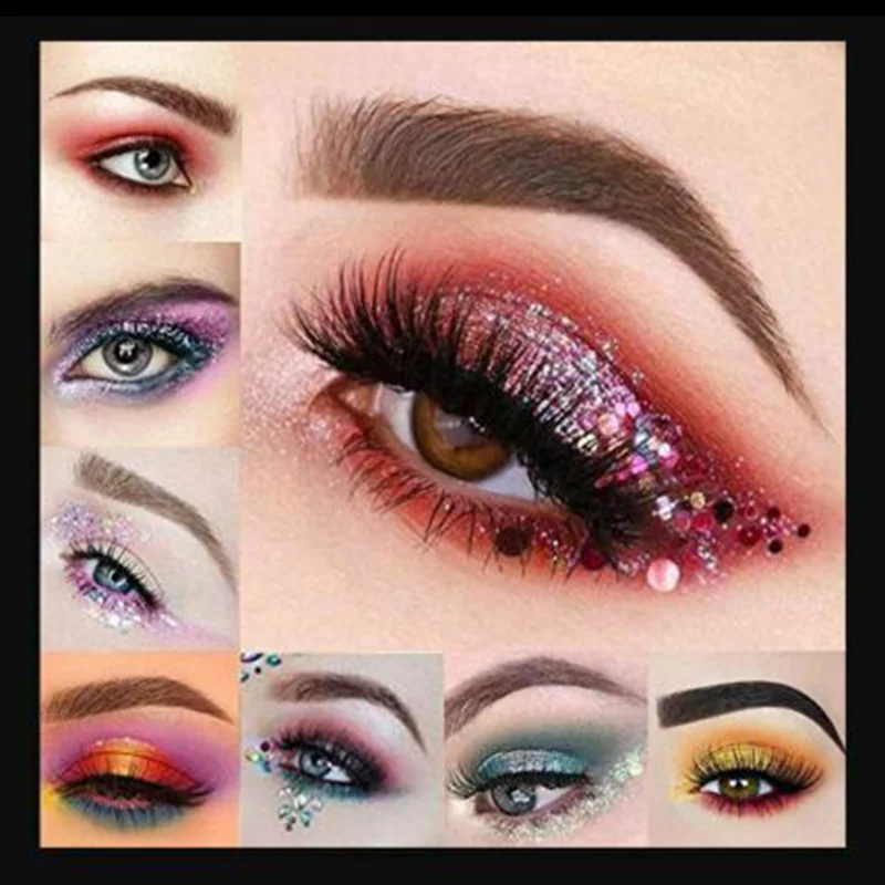 24 штуки Профессиональный трафарет для бровей многоразового использования Набор