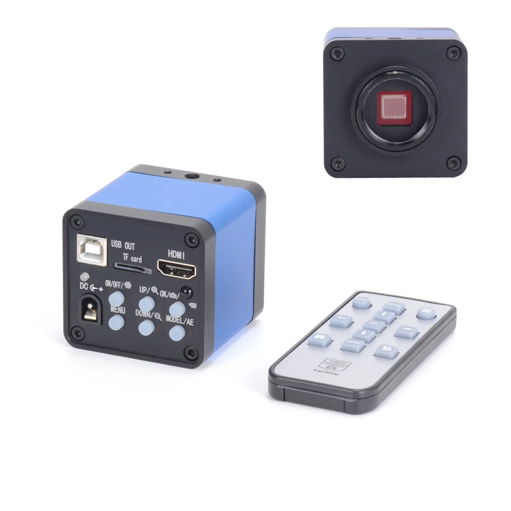 HAYEAR 16MP 1080P DHMI инспекционный цифровой микроскоп промышленная камера HD паяльный