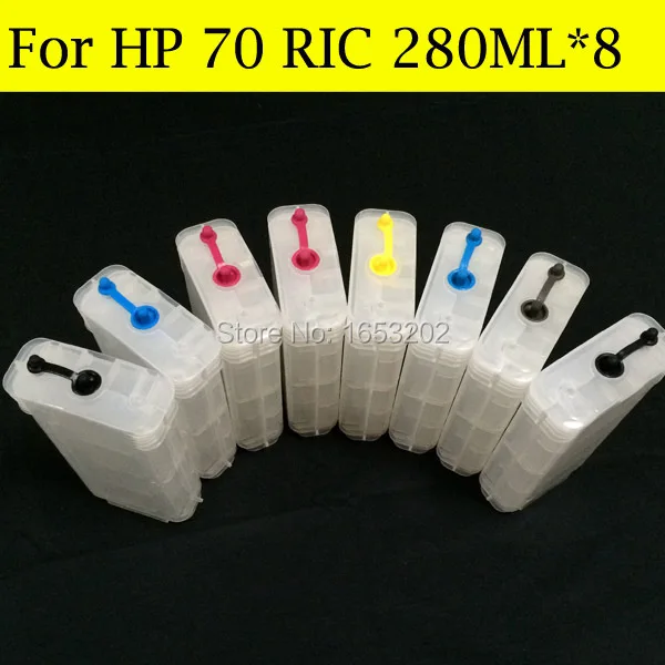 8 шт. картридж для принтера HP Z5200 Z2100 280 мл|arc chip|hp ink cartridge chiphp chip |