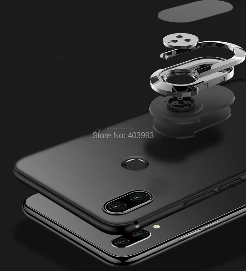 Мягкий чехол для UMIDIGI Power подставка с магнитным кольцом держатель пальца из ТПУ