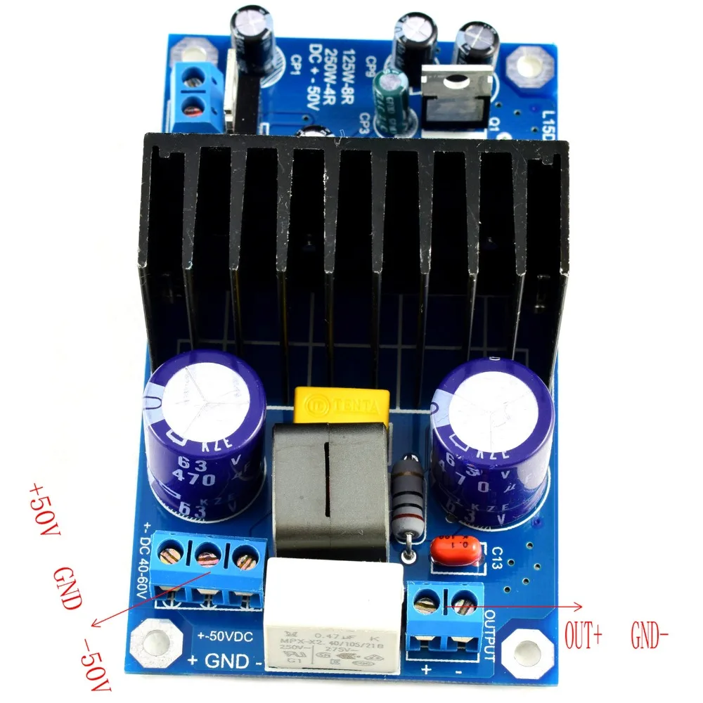 250W IRS2092S L15DSMD High Power Mono Digital Amplifier Board Class D Finished | Электроника