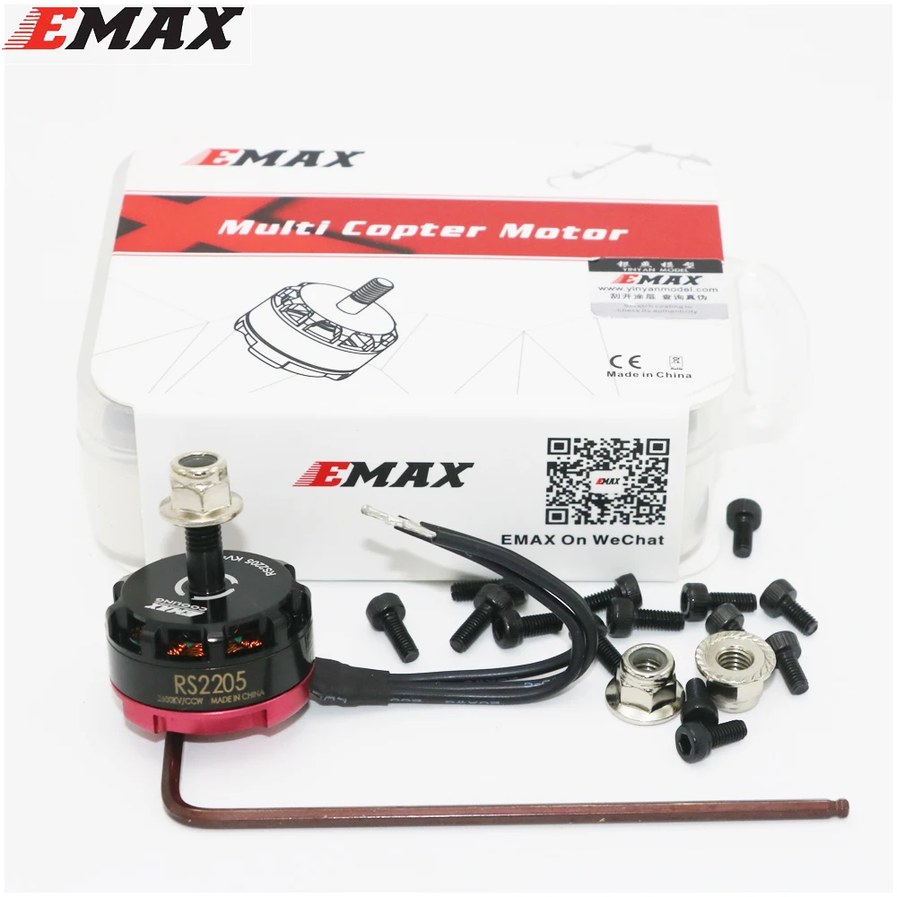 Emax RS2205 2300KV 2600KV Racing Edition CW/CCW Motor для радиоуправляемого вертолета квадрокоптера FPV