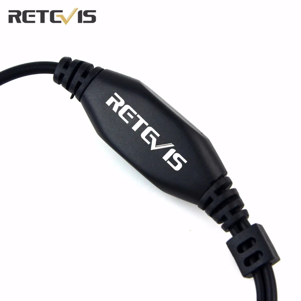 Retevis горла гарнитура PTT с микрофоном для Walkie Talkie Скрытая Акустическая трубка Kenwood