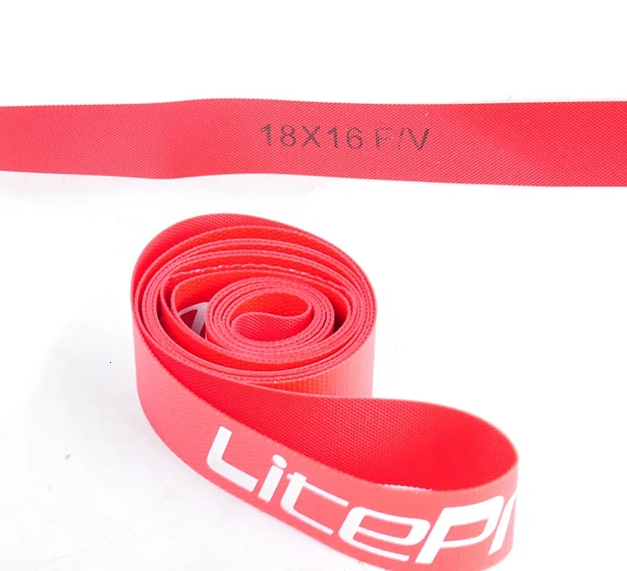 1 пара LITEPRO нейлон герметизирующий слой бескамерной шины для велосипедов обод подкладка 14/16/18/20 дюймов 406 451 складной велосипед шины велосипедные аксессуары - Цвет: 18 1Pair