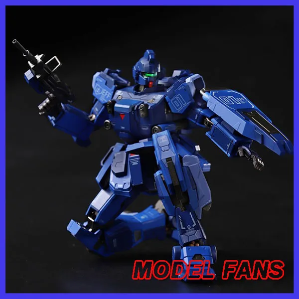 Фанаты моделей в наличии FUNHOBBY модель MB GUNDAM Blue Destiny Unit со светодиодсветильник кой и