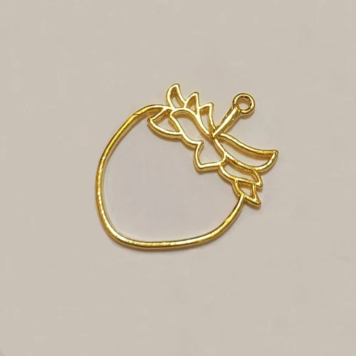 5 шт./лот фруктовый виноград Оранжевый Кристалл руда металлическая рамка