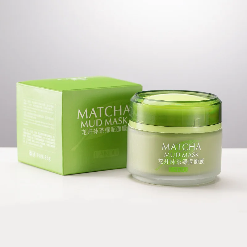 Matcha маска зеленый уход за кожей лица грязи очищающий отбеливающий для удалить