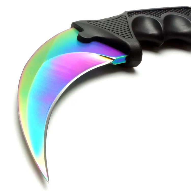 CS Go ма 4019 Karambit исчезают нож Counter Strike csgo коллекционные кемпинг охотничий ручной