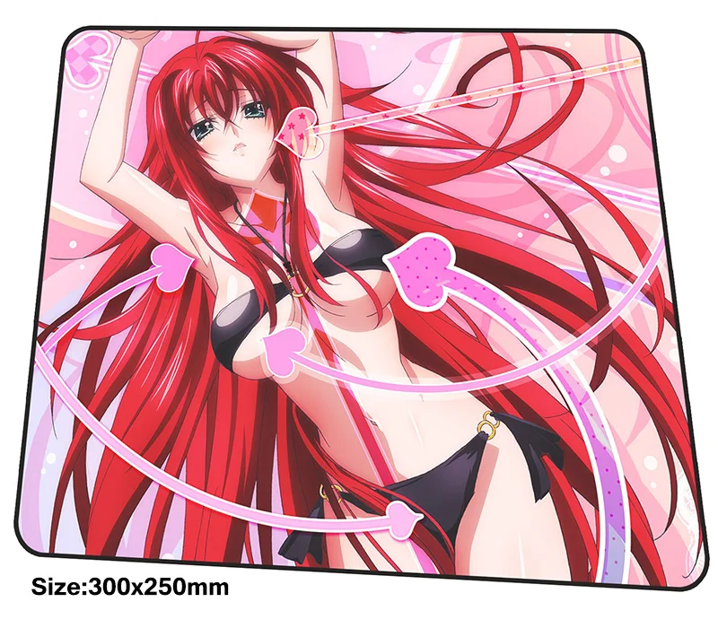 Коврик для мыши dxd старшей школы игровой коврик 300x250x3 мм лучший компьютерный