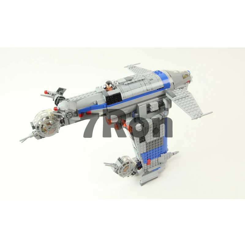 Совместимость с Lego 75188 873 шт. 05129 Rebel Bomber набор Подлинная Star игрушечные лошадки