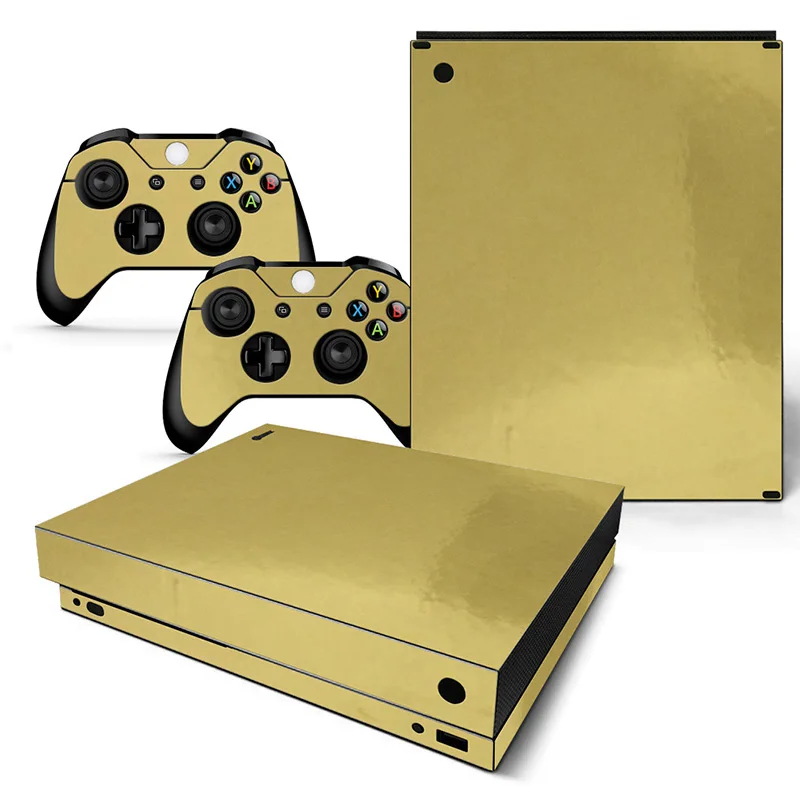 Виниловые наклейки из углеродного волокна для Microsoft Xbox One X консоль с 2