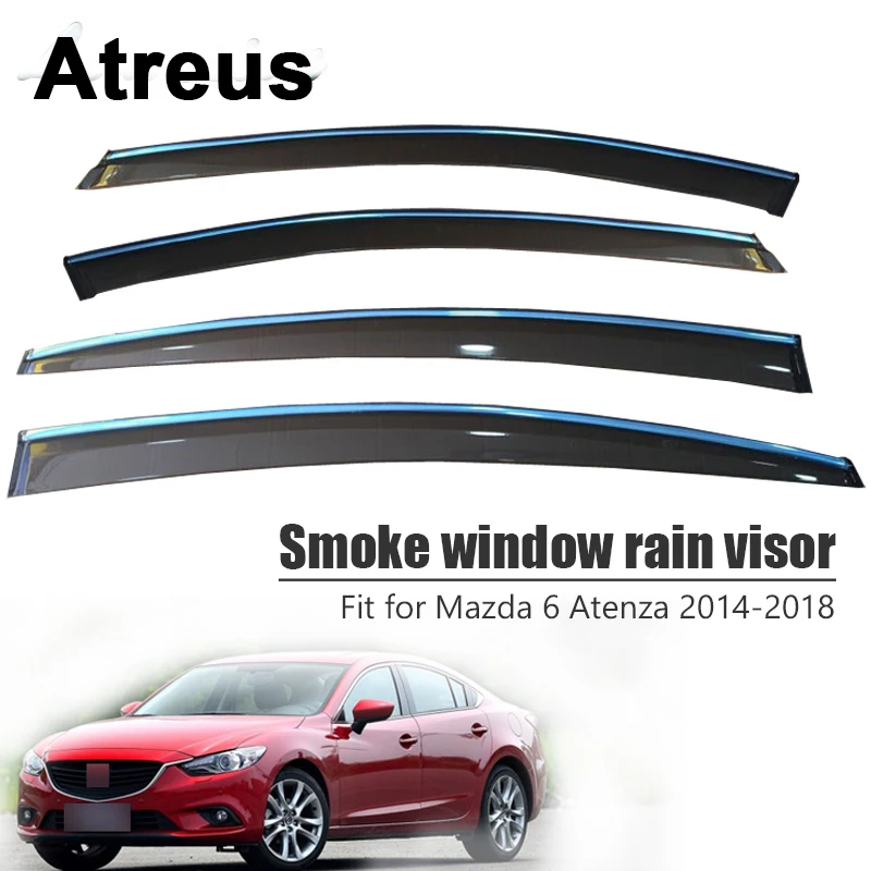 Atreus для Mazda 6 Atenza 2014 2015 2016 2017 2018 автомобильные аксессуары дверь дым Окно