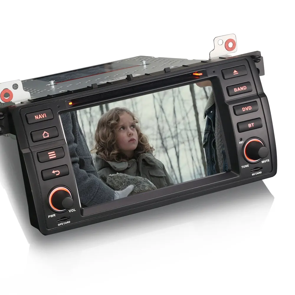 7 &quotОС Android 8 0 DVD мультимедиа gps радио для BMW E46 (318/320/325) 1998-2006 и M3 с Разделение Экран