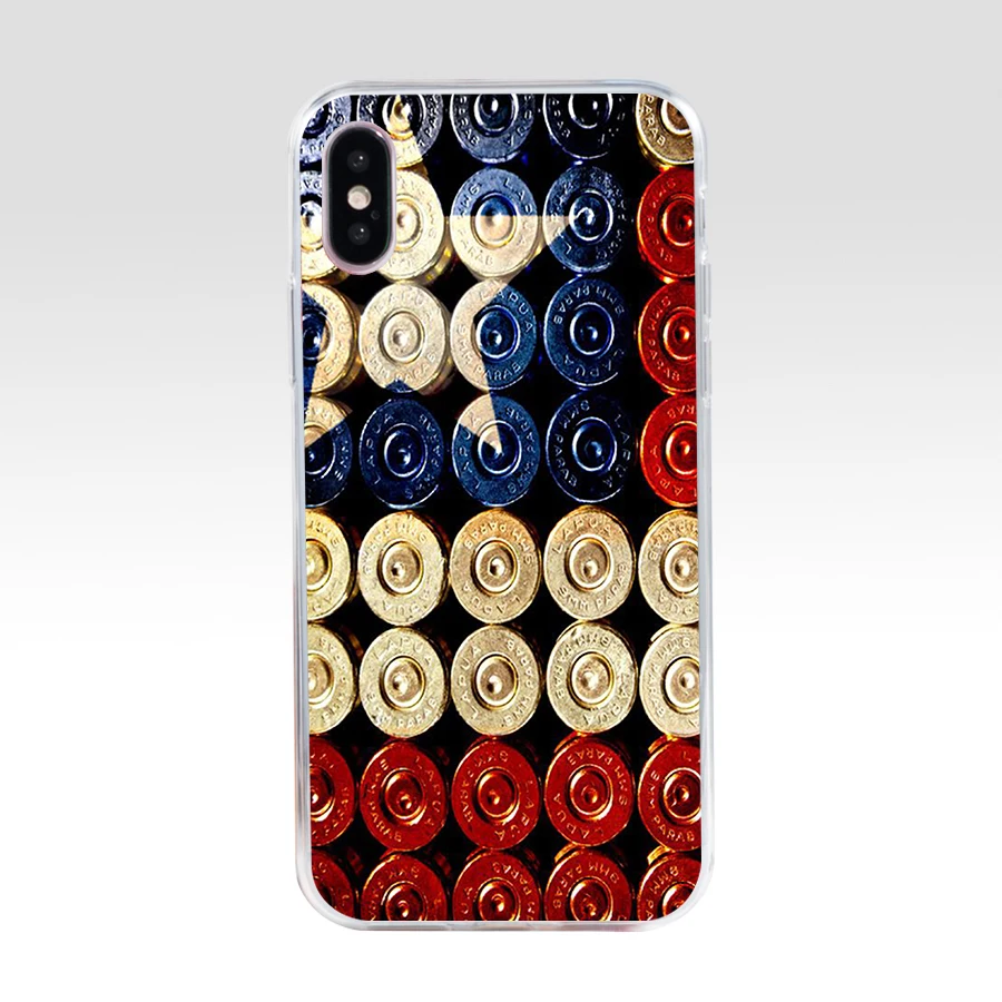 216AQ american flag usa ston Soft Silicone Tpu Cover phone Case for iphone 5 5s se X XR XS Max case | Мобильные телефоны и