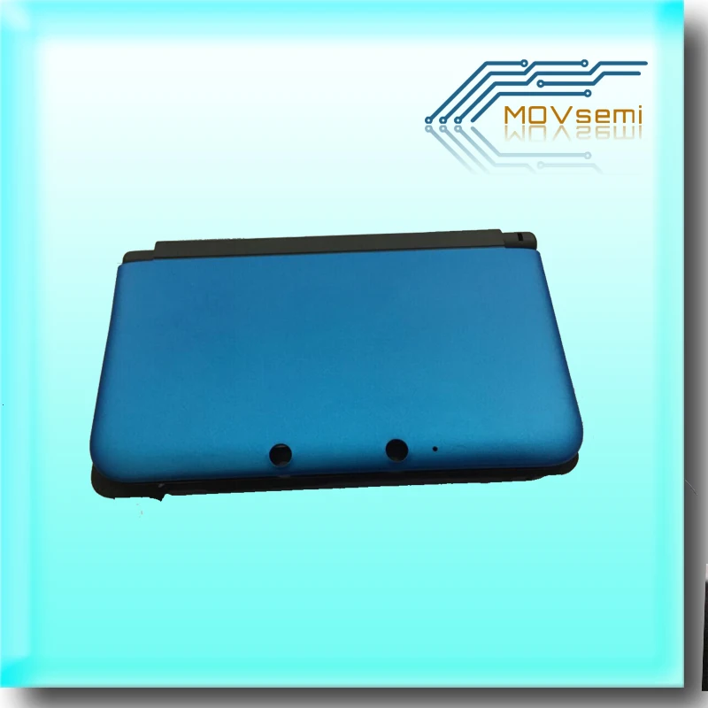 Синий цвет игровой консоли корпуса для 3DS XL LL 3dsxl 3dsll оболочки полный набор с мелкие детали внутри