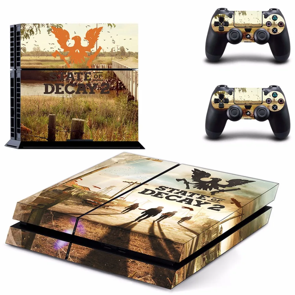 Состояние игры разложения 2 PS4 кожи Стикеры наклейка для Sony Игровые приставки 4
